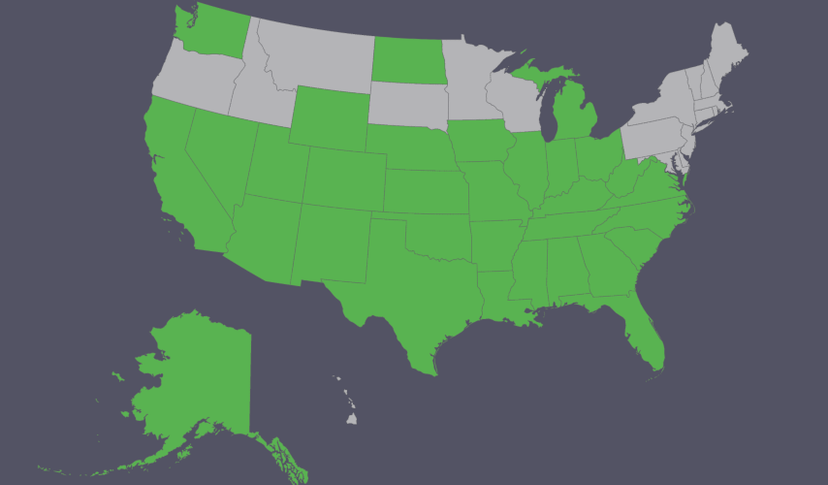 states visited